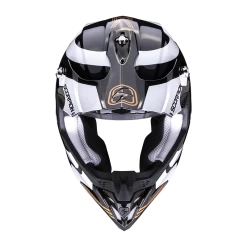 Scorpion VX-16 Evo Air Tub Metal Zwart-Goud Crosshelm