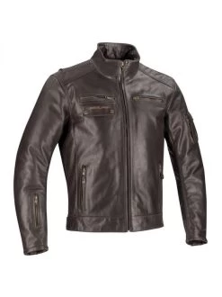 Segura Cesar Waterproof Bruin 6 Segura Cesar Waterproof Bruin -Motorfiets Accessoires segura cesar brown waterproof leather motorcycle jacket 1