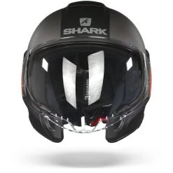 Shark Citycruiser Karonn Mat Zwart Antraciet Rood KAR Jethelm -Motorfiets Accessoires shark citycruiser karonn mat black anthracite red kar.01