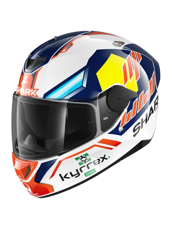 Shark D-Skwal 2 Replica Jorge Martin Wit Blauw Rood WBR Integraalhelm 2 Shark D-Skwal 2 Replica Jorge Martin Wit Blauw Rood WBR Integraalhelm - Afbeelding 2