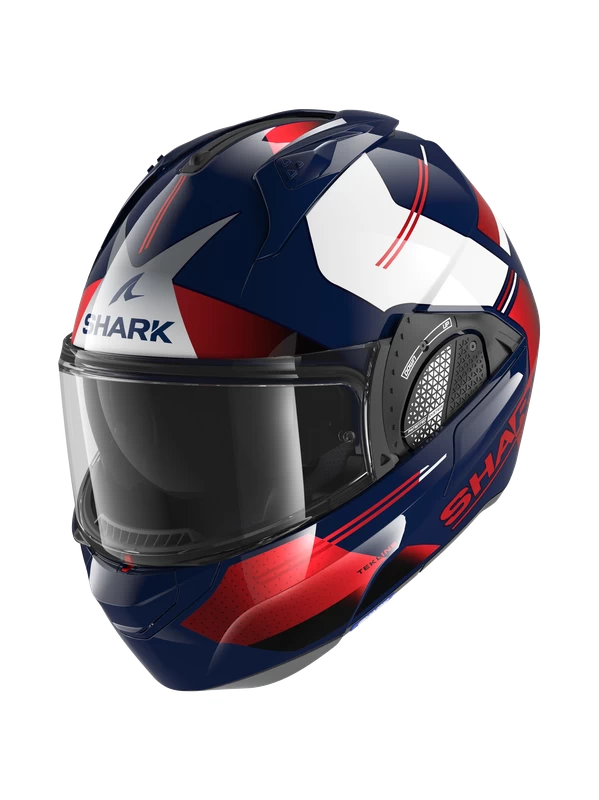 Shark Evo GT Tekline Burgundy BUR Systeemhelm 2 Shark Evo GT Tekline Burgundy BUR Systeemhelm - Afbeelding 2