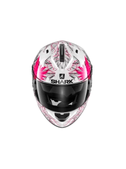 Shark Ridill 1.2 Nelum White Black Violet Full Face Helmet -Motorfiets Accessoires shark ridill 1 2 nelum white black violet full face helmet 3