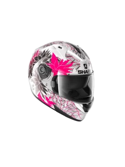 Shark Ridill 1.2 Nelum White Black Violet Full Face Helmet -Motorfiets Accessoires shark ridill 1 2 nelum white black violet full face helmet 4