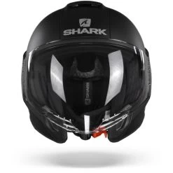 Shark Citycruiser KMA Blank Mat Zwart Jethelm -Motorfiets Accessoires sharkcitycruiserblankmatkma.01
