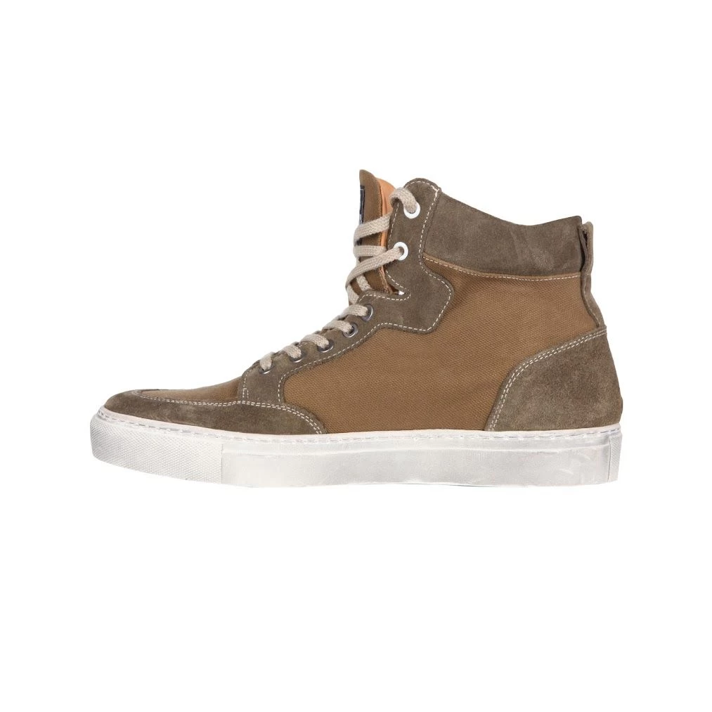 Helstons Maya Canvas Armalith Leather Khaki Khaki Shoes 1 Helstons Maya Canvas Armalith Leather Khaki Khaki Shoes