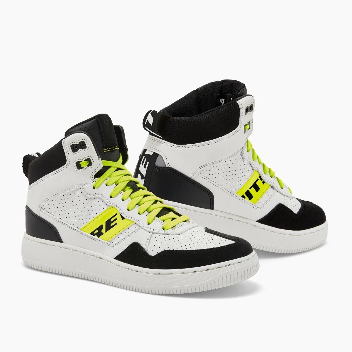 REV'IT! Pacer White Neon Yellow 2 REV'IT! Pacer White Neon Yellow - Afbeelding 2