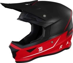 SHOT Furious Raw 3.0 Zwart Rood Mat Crosshelm 5 SHOT Furious Raw 3.0 Zwart Rood Mat Crosshelm -Motorfiets Accessoires shot helmet furious raw 3 0 black red matt 1
