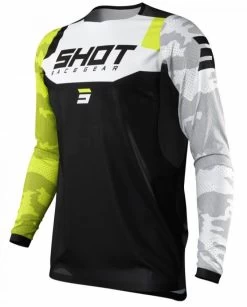 Shot Contact Camo Neon Yellow