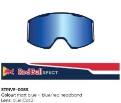 Motorfiets Accessoires -Motorfiets Accessoires spect red bull strive mx goggles single lens blue red blue 2