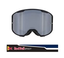 Motorfiets Accessoires -Motorfiets Accessoires spect red bull strive mx goggles single lens matt black silver 1