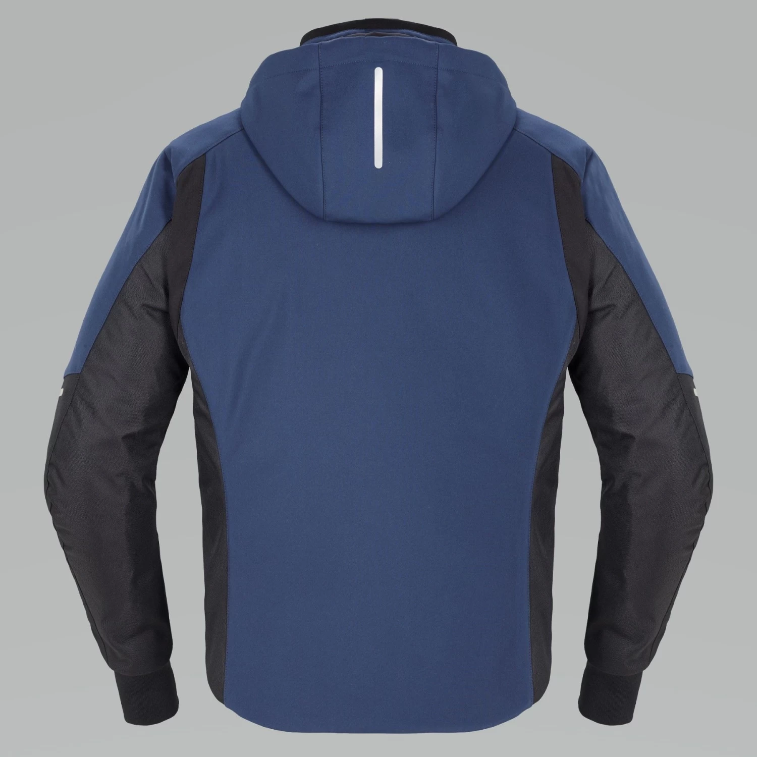 Spidi Hoodie Armor H2Out Black Blue 2 Spidi Hoodie Armor H2Out Black Blue - Afbeelding 2