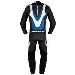 Spidi Laser Pro Perforated Black Blue 1 Piece Racing Suit