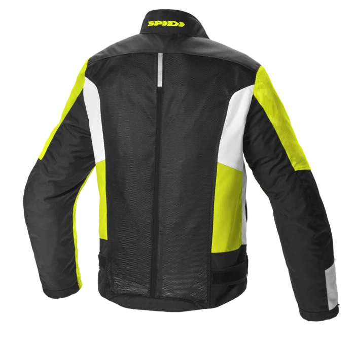 Spidi Solar Net Sport Fluo Yellow Jacket 2 Spidi Solar Net Sport Fluo Yellow Jacket - Afbeelding 2
