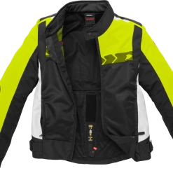 Spidi Solar Net Sport Fluo Yellow Jacket 5 Spidi Solar Net Sport Fluo Yellow Jacket -Motorfiets Accessoires spidi solar net sport fluo yellow jacket 3