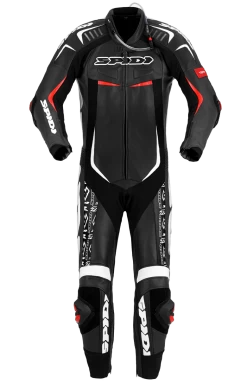 Spidi Track Replica Evo Black White One Piece Racing Suit -Motorfiets Accessoires spidi track replica evo black white one piece racing suit