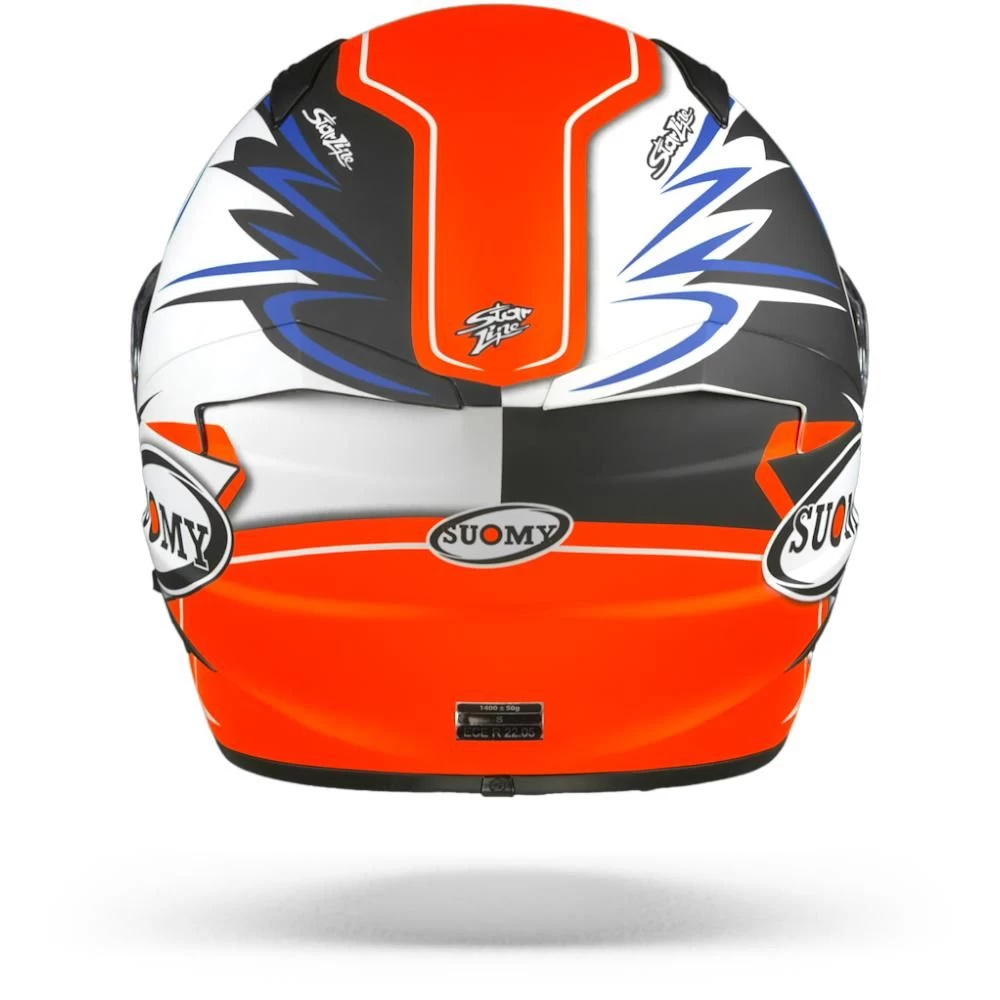 Suomy Speedstar Zerofour Mat Rood Wit Zwart Integraalhelm 6 Suomy Speedstar Zerofour Mat Rood Wit Zwart Integraalhelm - Afbeelding 6