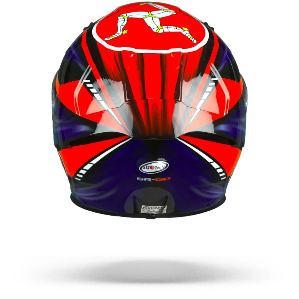 Suomy SR-GP On Board Blauw Rood Integraalhelm 2 Suomy SR-GP On Board Blauw Rood Integraalhelm - Afbeelding 2