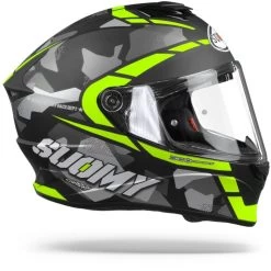 Suomy Stellar Race Squad Mat Geel Integraalhelm -Motorfiets Accessoires suomystellarracesquatyellow.29 1