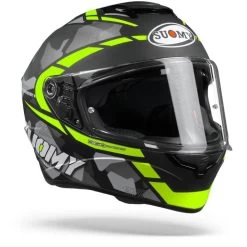 Suomy Stellar Race Squad Mat Geel Integraalhelm -Motorfiets Accessoires suomystellarracesquatyellow.33 1