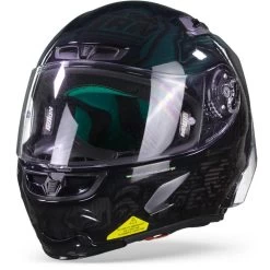 X-Lite X-803 RS 025 C. Stoner SuperHero Zwart Groen Rood Integraalhelm -Motorfiets Accessoires x litex 803rsstonersuperhero25 frontpage