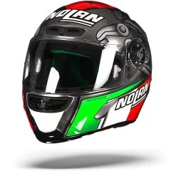 X-Lite X-803 M Melandri Replica 021 Integraalhelm -Motorfiets Accessoires xlite x803 scratched chrome melandri replica.04